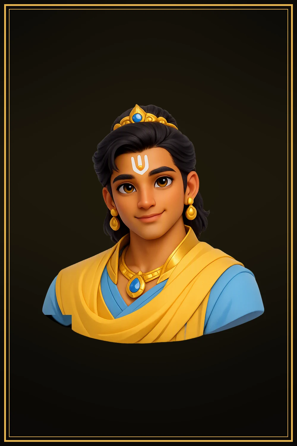 Vishnu portrait